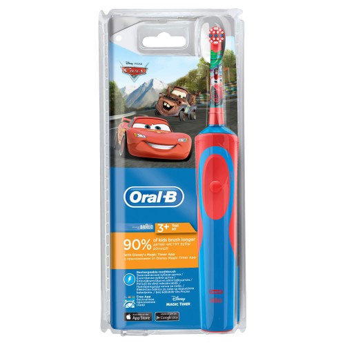 Электрическая зубная щетка ORAL-B Vitality Kids D12.513K Cars Тачки