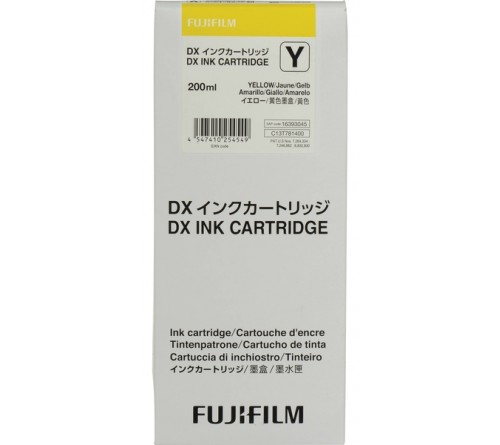 Картридж Fujifilm C13T781400 для принтера DX100 YELLOW желтый